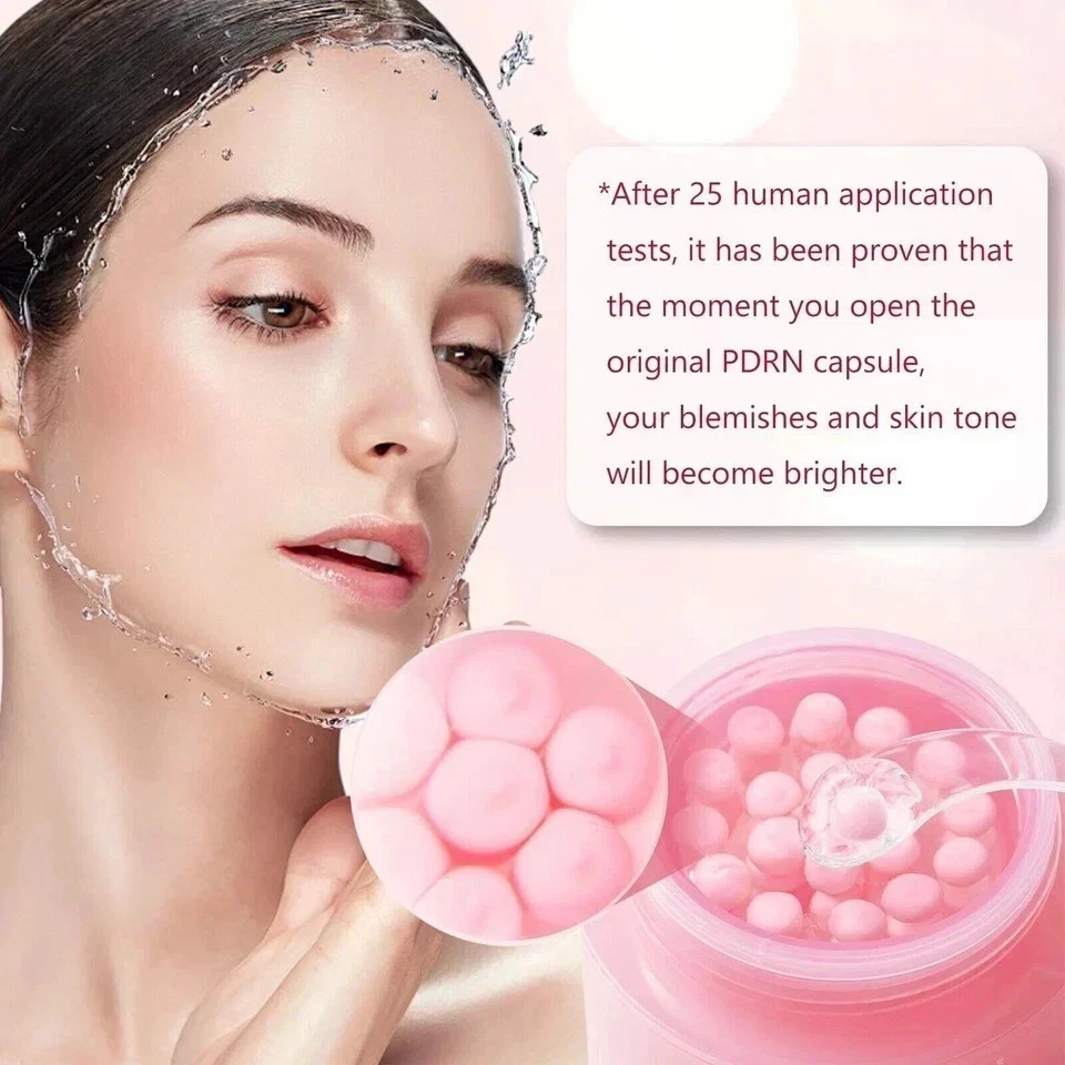 Medicube - PDRN Pink Collagen Capsule Cream - 55g Korean-Beauty UK SELLER thumbnail 4
