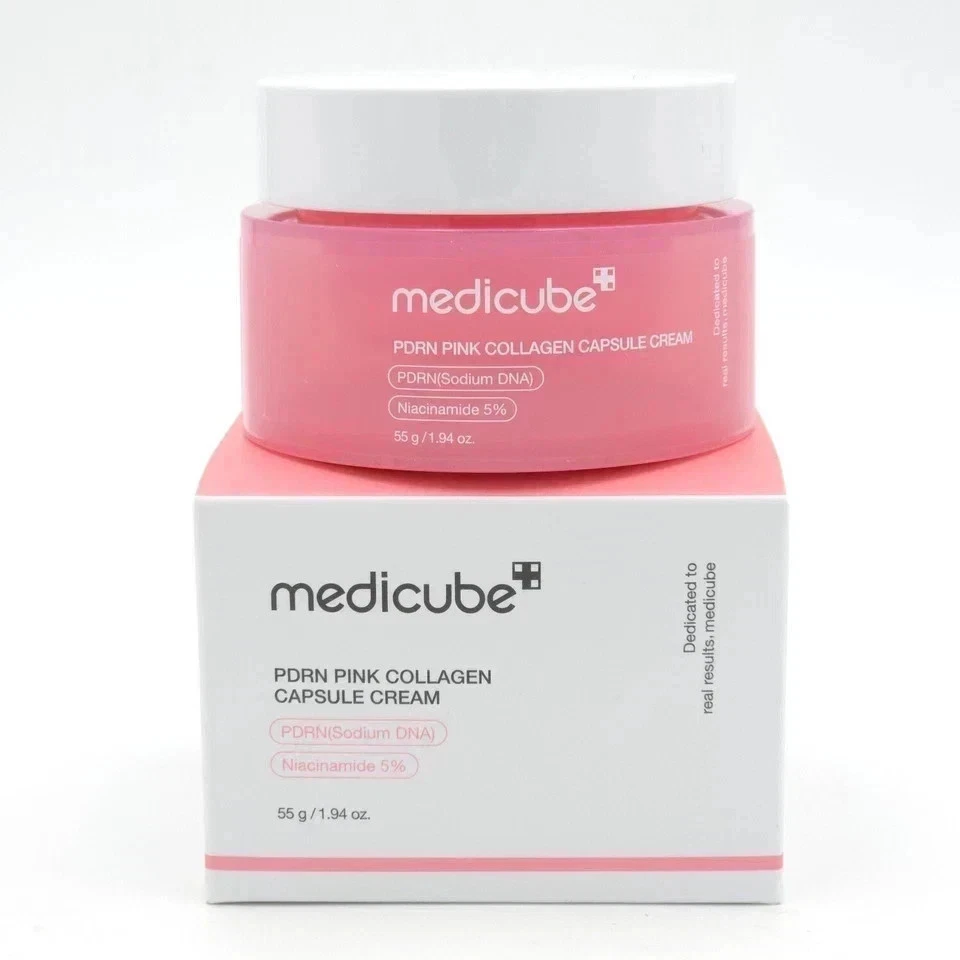Medicube - PDRN Pink Collagen Capsule Cream - 55g Korean-Beauty UK SELLER thumbnail 8