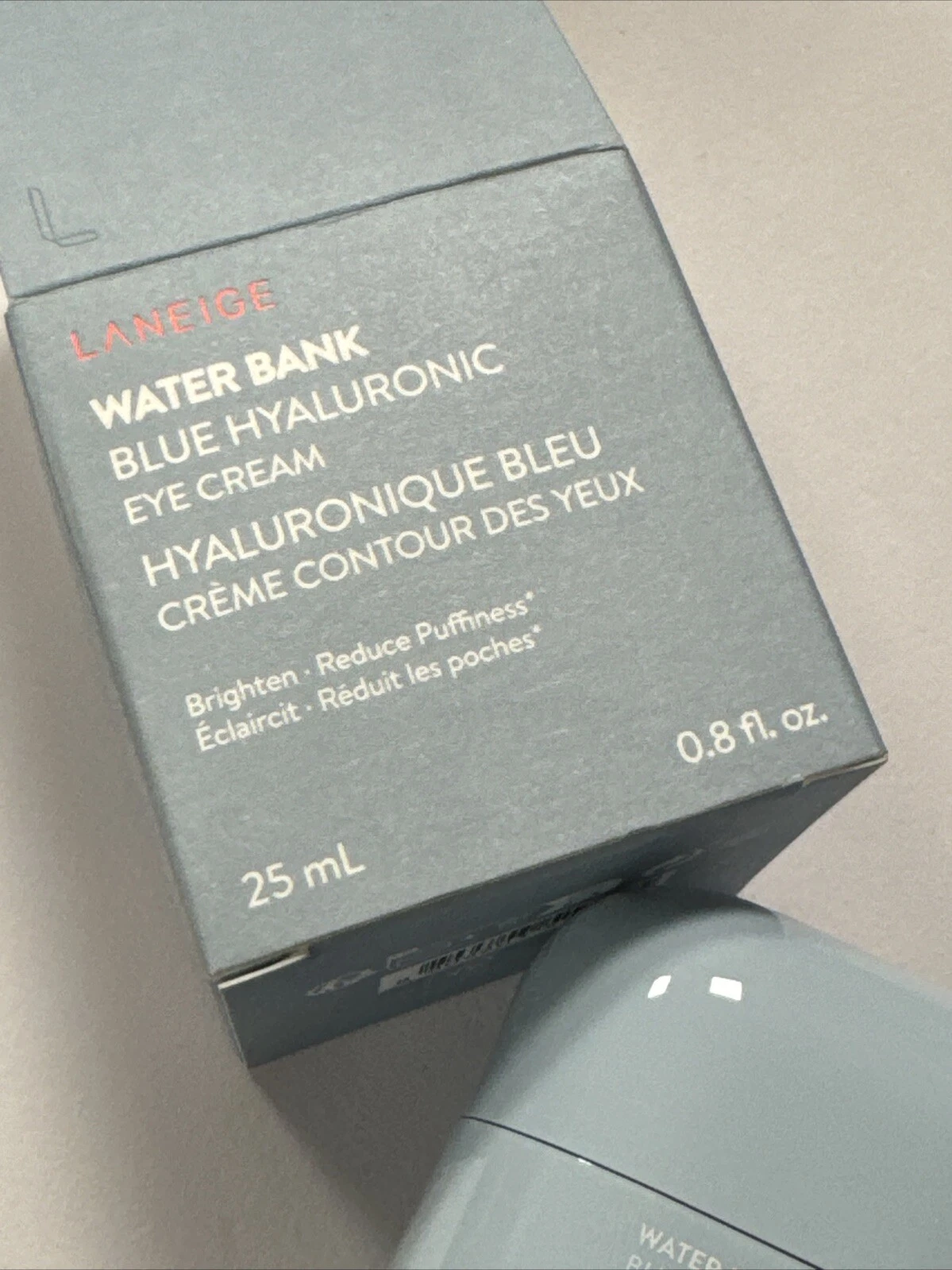 LANEIGE Water Bank Blue Hyaluronic Eye Cream 25ml New & Boxed thumbnail 3