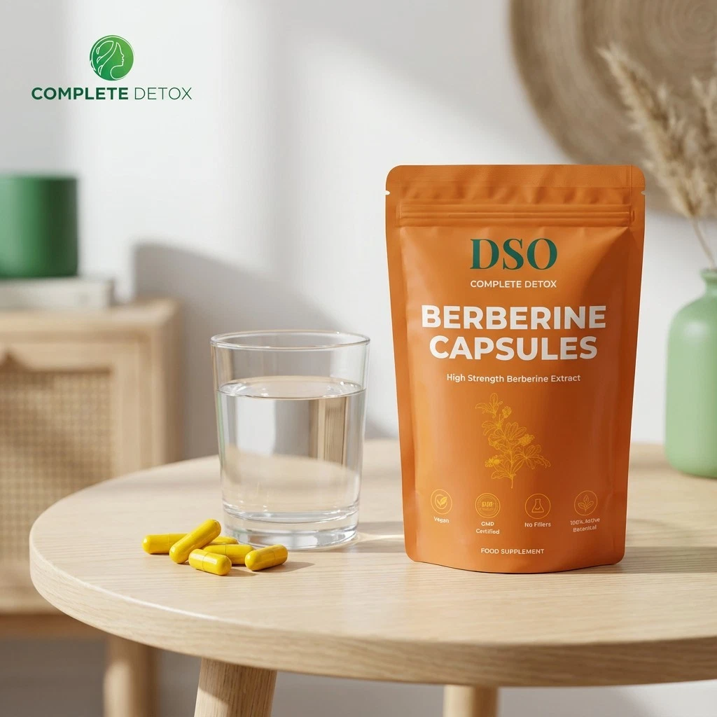 Berberine High Strength 15,000mg 600mg (25:1) Vegan Capsules 100% Pure & Natural thumbnail 11