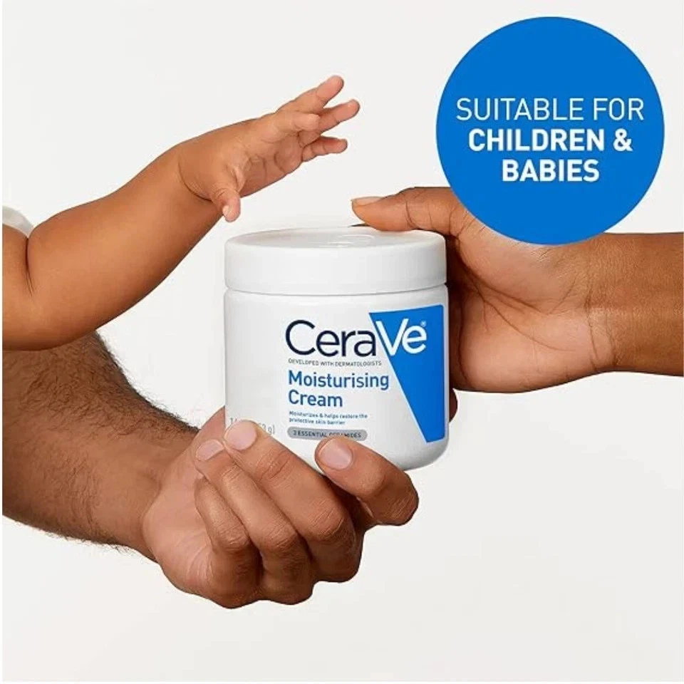 The CeraVe Moisturising Cream for Dry to Very Dry Skin, 454g thumbnail 5