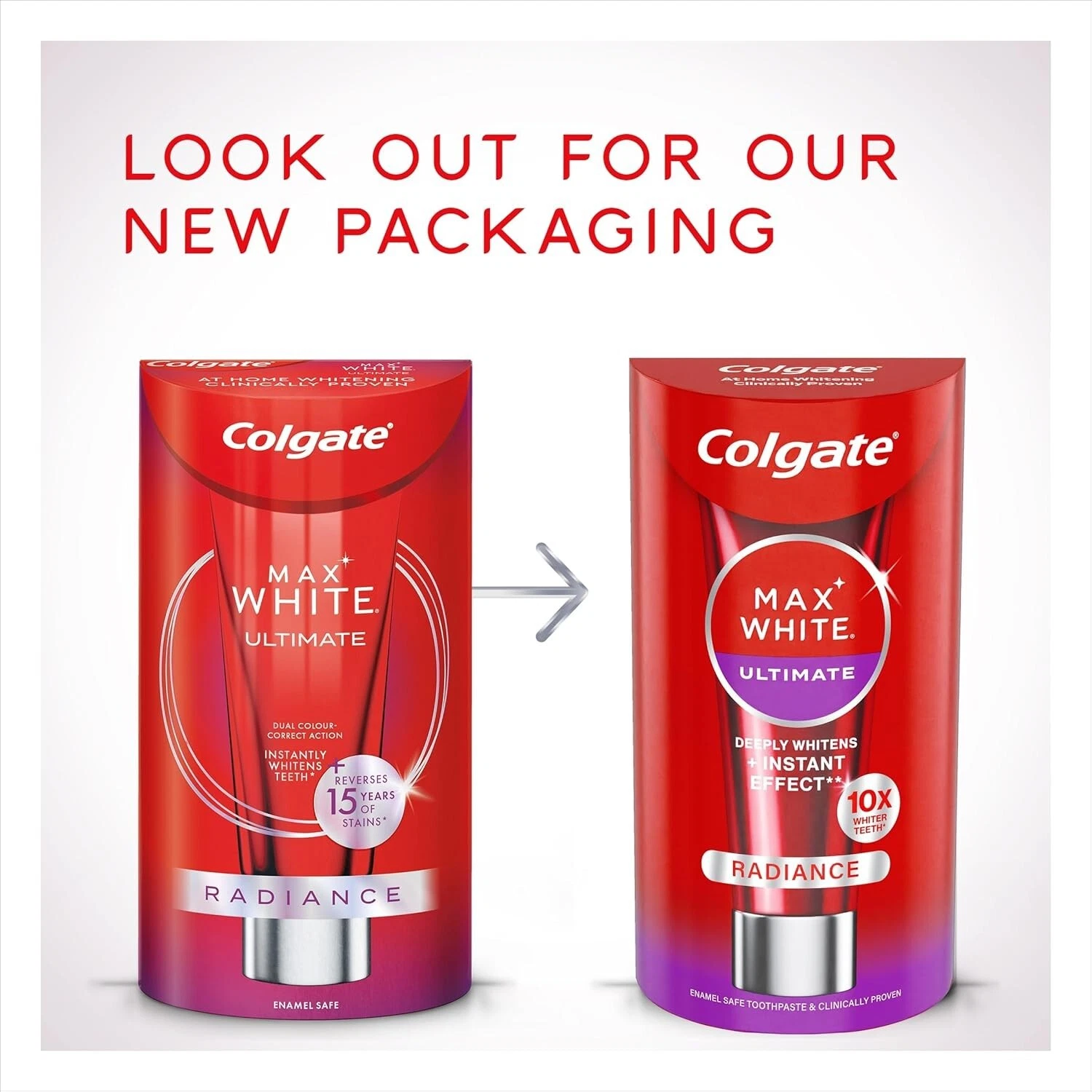 Colgate Max White Ultimate Radiance Whitening Toothpaste 75ml UK thumbnail 2