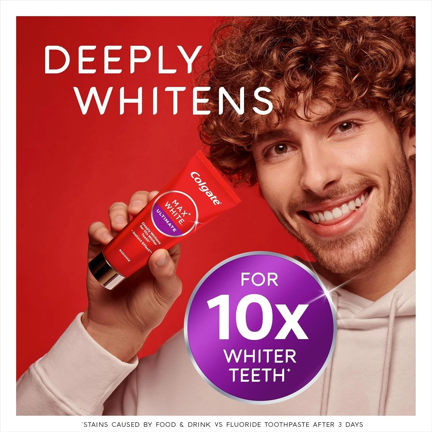Colgate Max White Ultimate Radiance Whitening Toothpaste 75ml UK thumbnail 9
