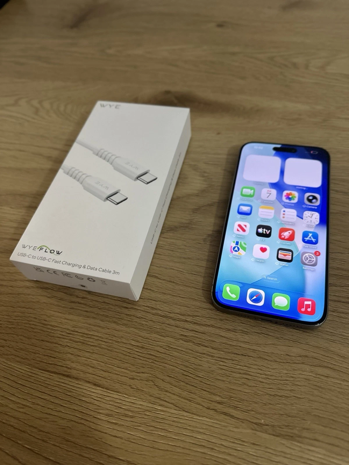 Apple iPhone 15 Pro Max - 256GB - Natural Titanium - Unlocked thumbnail 5