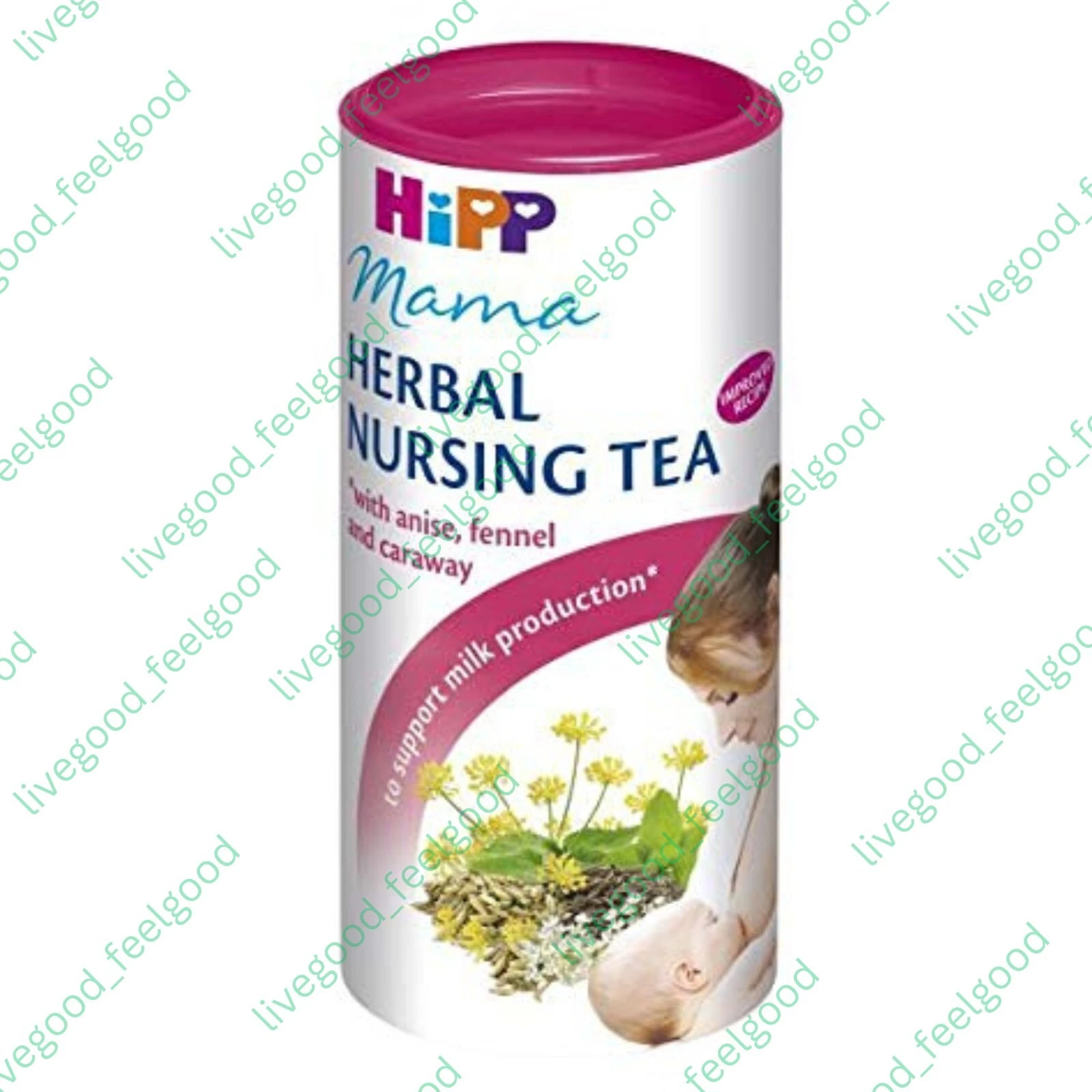 HIPP Instant Nursing Breastfeeding Herbal Organic Tea Increases Lactation 200g thumbnail 2