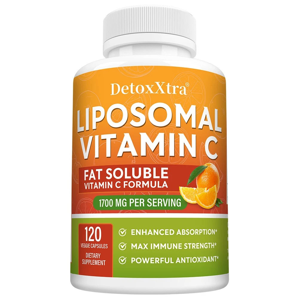 Liposomal Vitamin C 1700mg High Absorption Fat Soluble VIT C Collagen Booster thumbnail 6