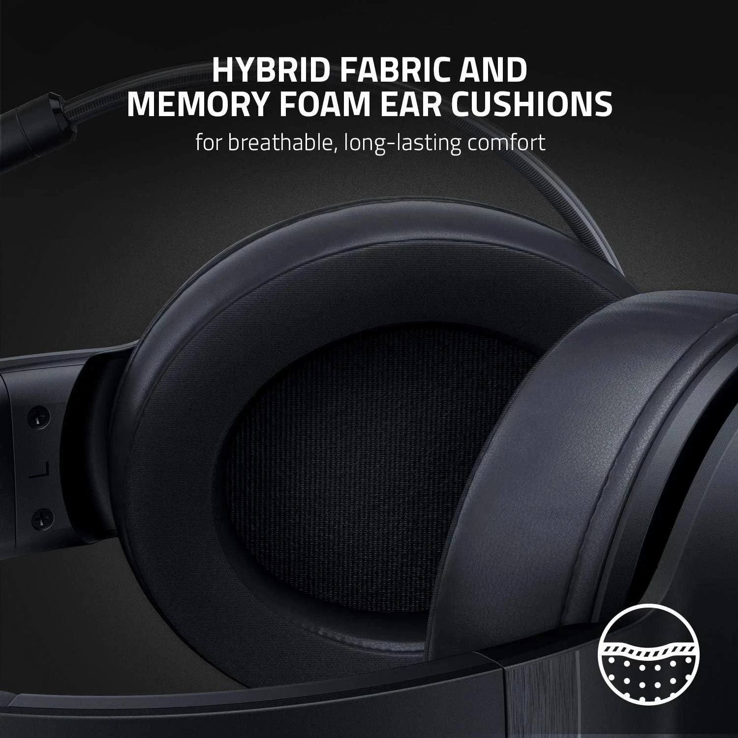 Razer Kraken V3 X Wired USB Gaming Headset Black 7.1 Surround Sound Lightweight thumbnail 5