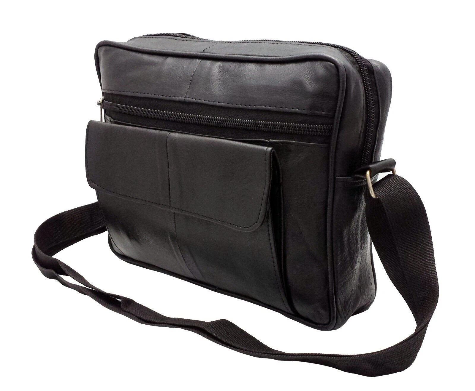 ODS:UK Men Ladies Real Leather Tote Cross Body Messenger Shoulder Handbag Bag thumbnail 2