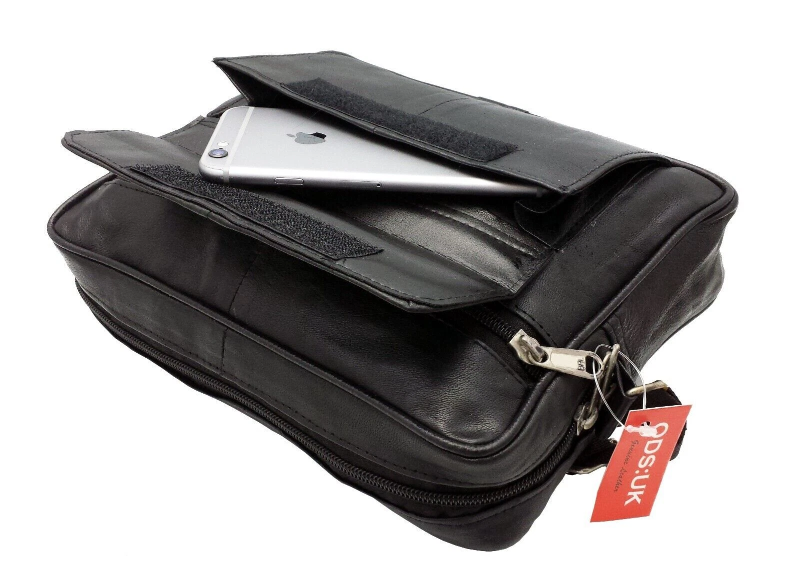 ODS:UK Men Ladies Real Leather Tote Cross Body Messenger Shoulder Handbag Bag thumbnail 4
